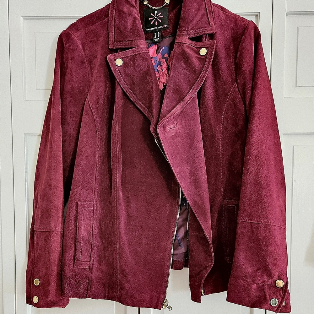 Suede Jacket Issacc Mizrahi